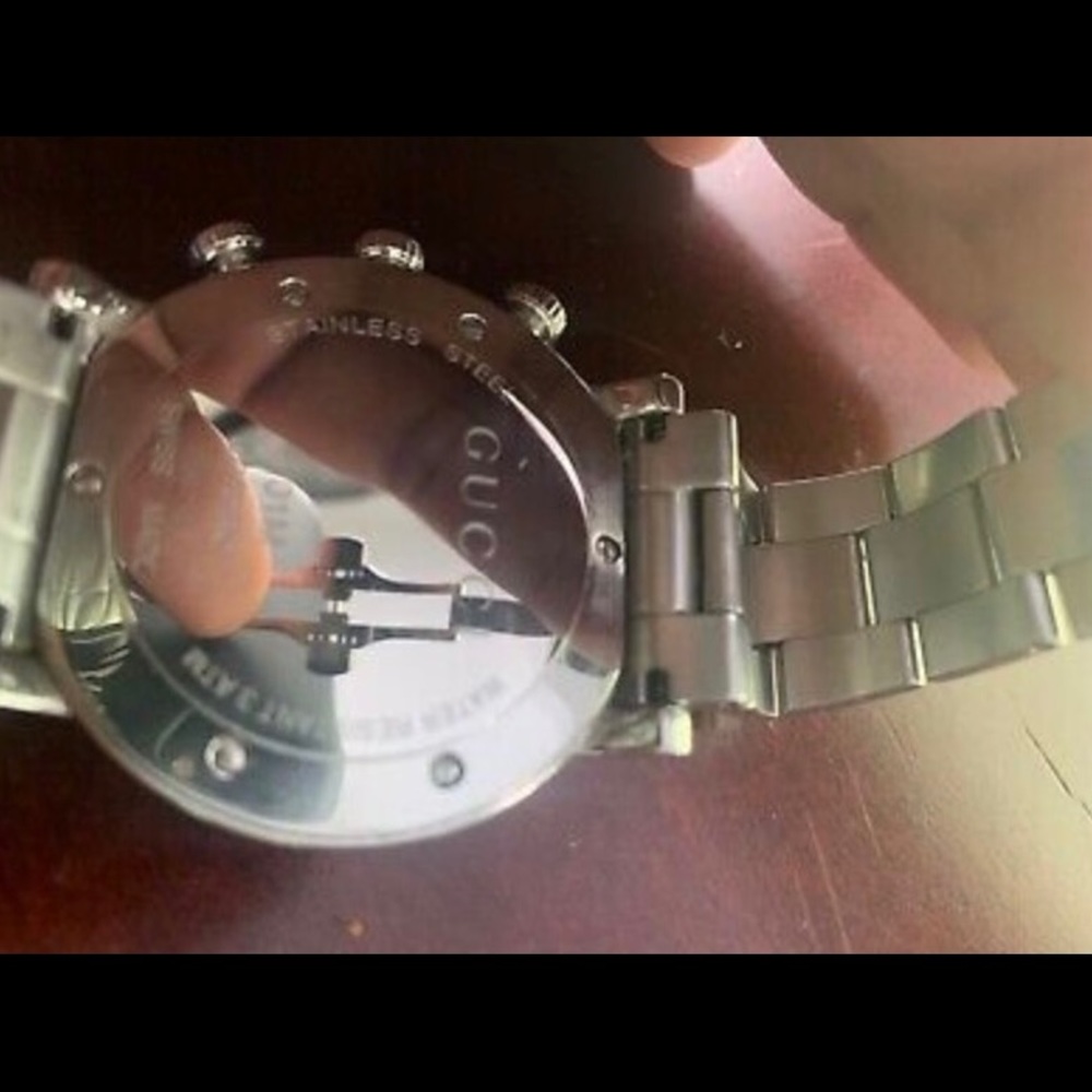 GUCCI Stainless Steel Chronoscope Watch - Picture 2 of 3